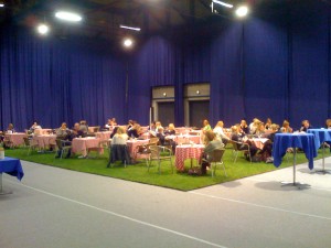 Lounge on grass at Danish Media Festival